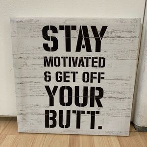 Motivational sign